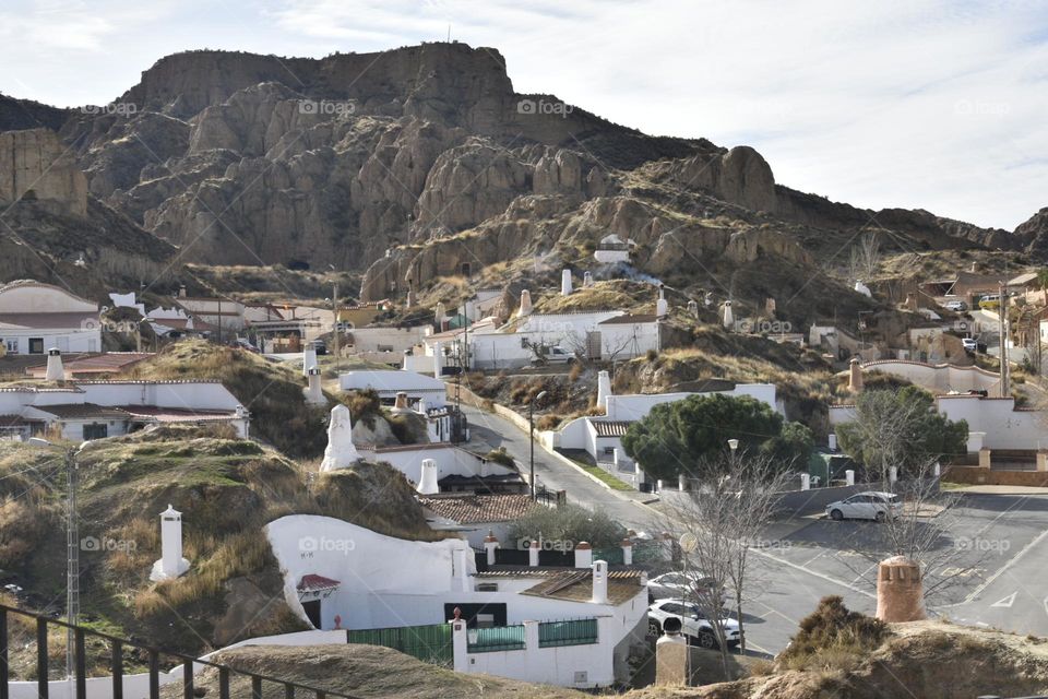 Casa cuevas en España