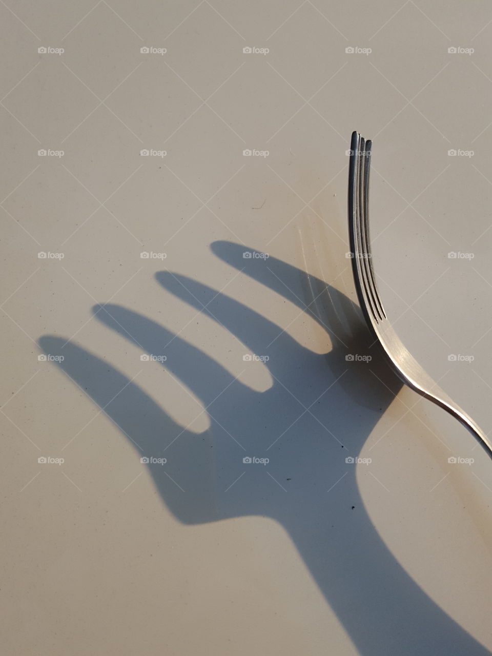 Metal Fork Long Shadow - 5 (series)