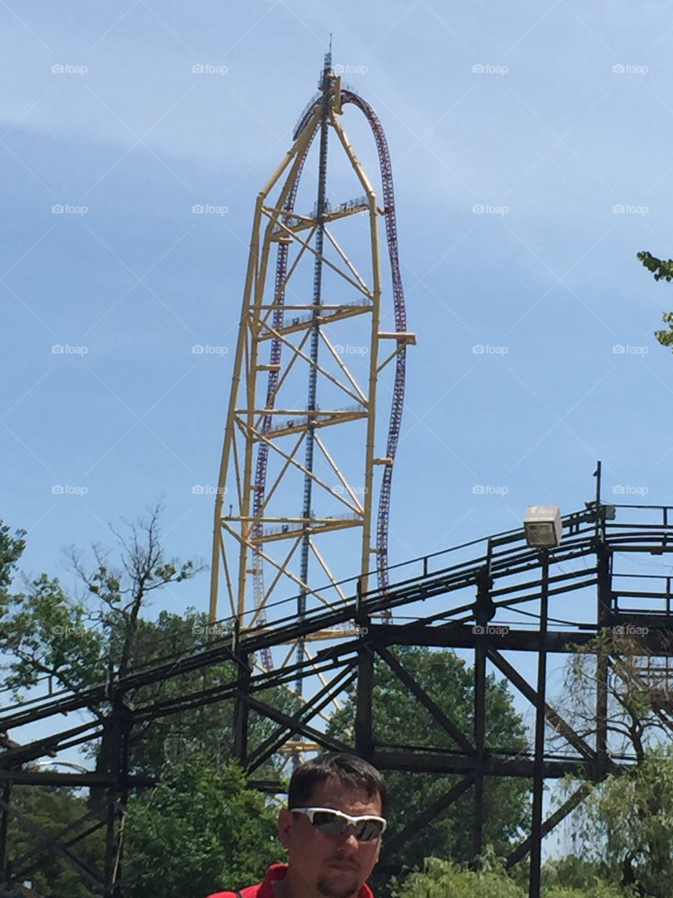 Kings Island Roller Coaster