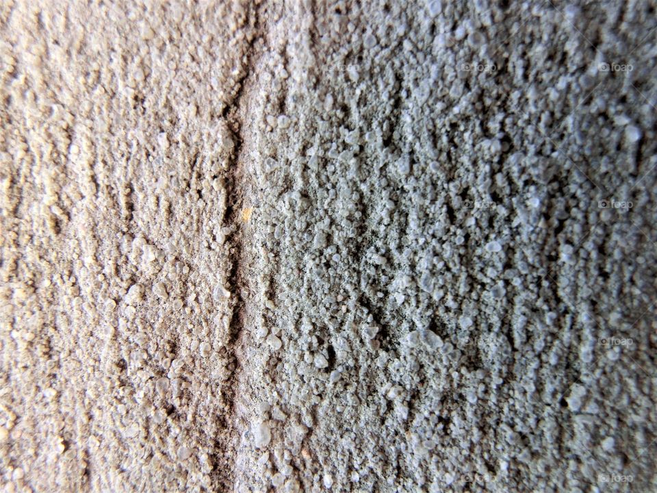 Plaster of wall