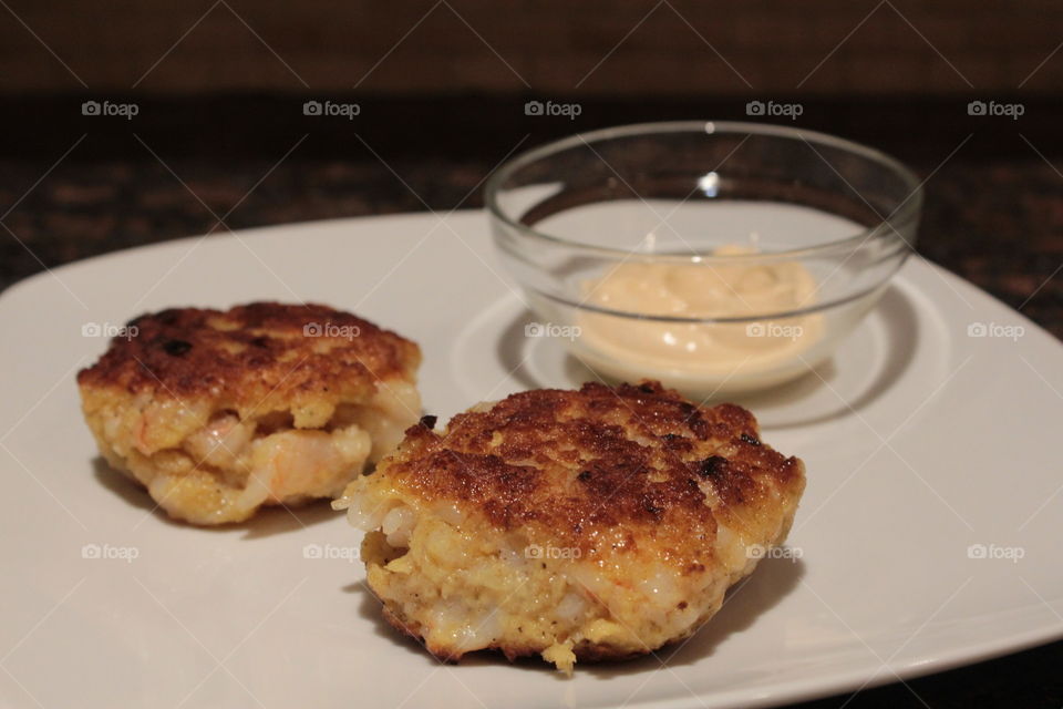 Shrimp cakes 