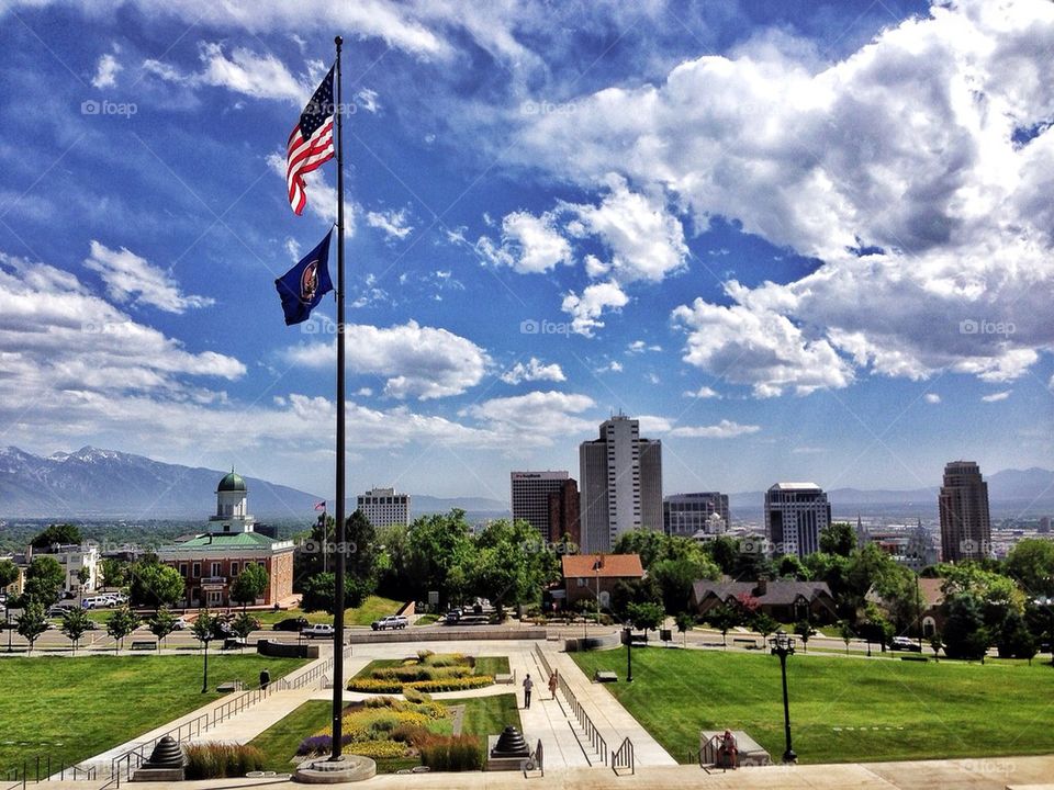 View from the Steps of the Capital