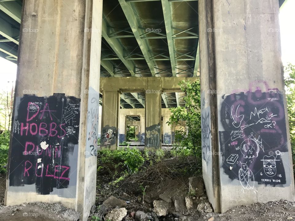 Under the bridge 