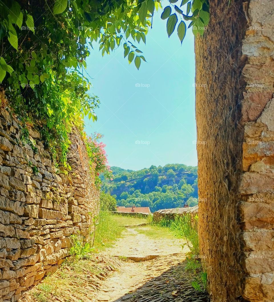 Step into serenity, where every path leads to peace.