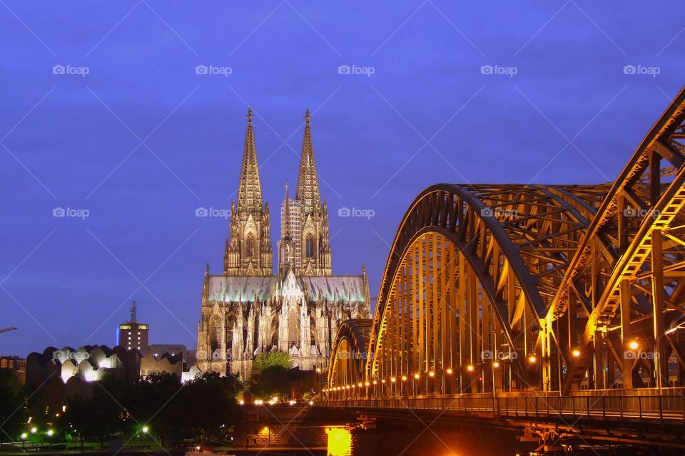 Bridge to cathedral