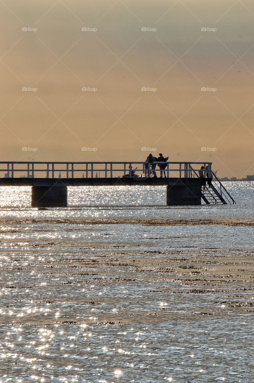 Hanging out by the sea