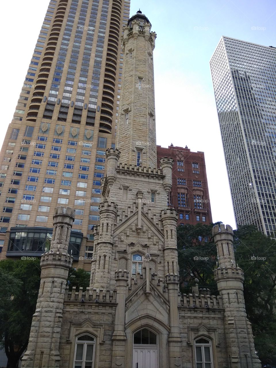 Water tower_survived after great chicago fire of 1971