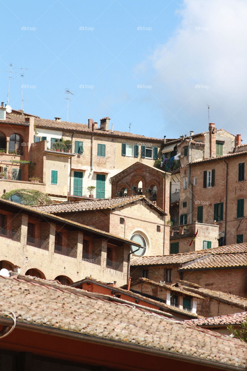 rooftops tuscany