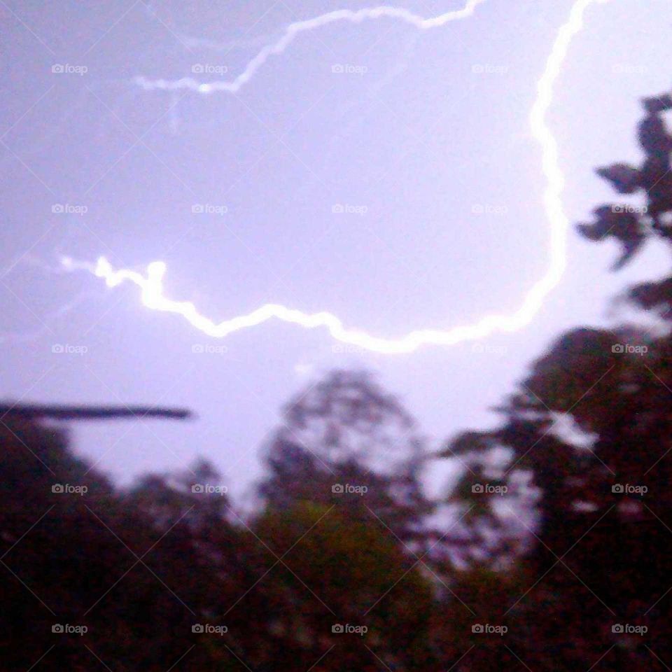 Temporal. Raios e Relâmpagos!