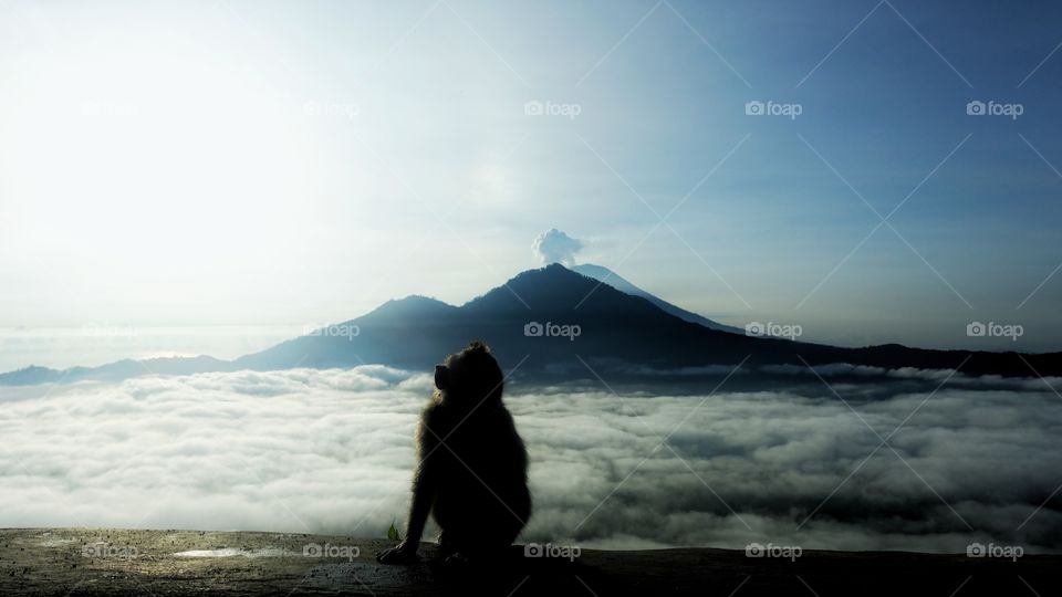 Landscape, Mountain, Sunset, Fog, Sky