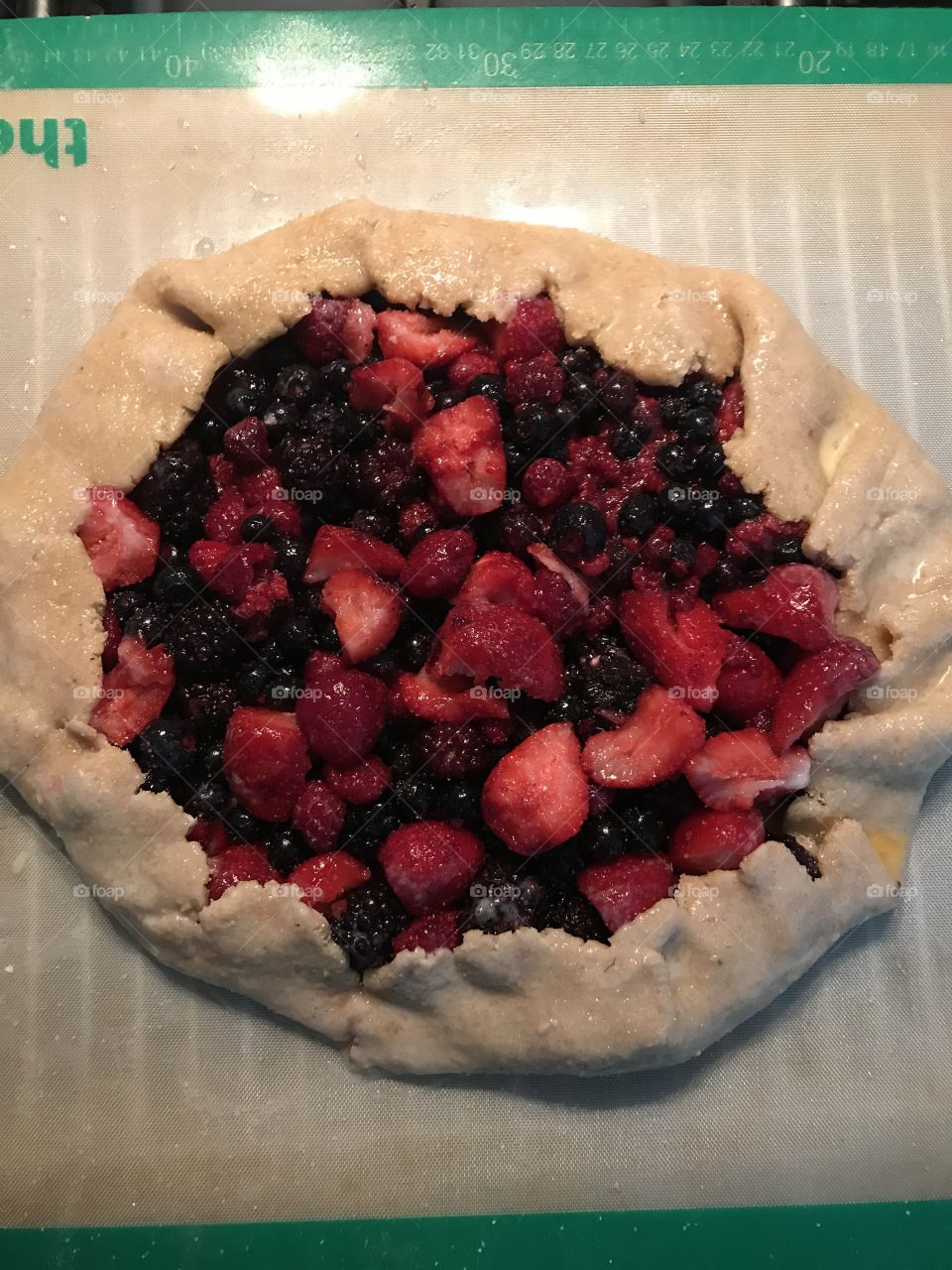 Berry galette 