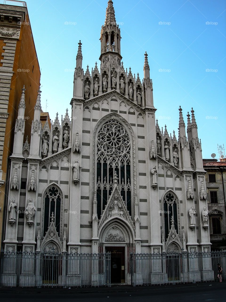 Iglesia Sagrado Corazon. Iglesia del Sagrado Corazon del Sufragio (Roma - Italy)