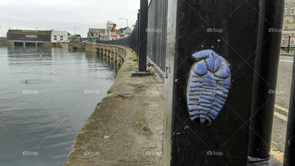 street art in Penzance at the harbour