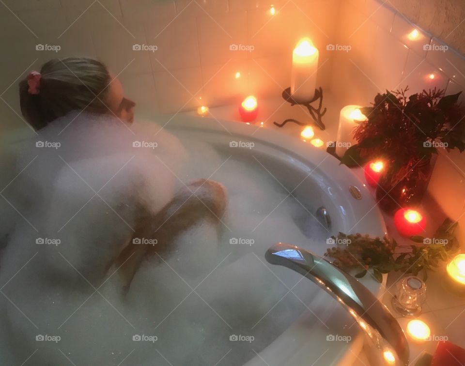 Bubble bath
