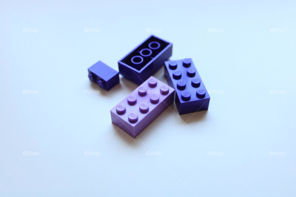 Purple lego