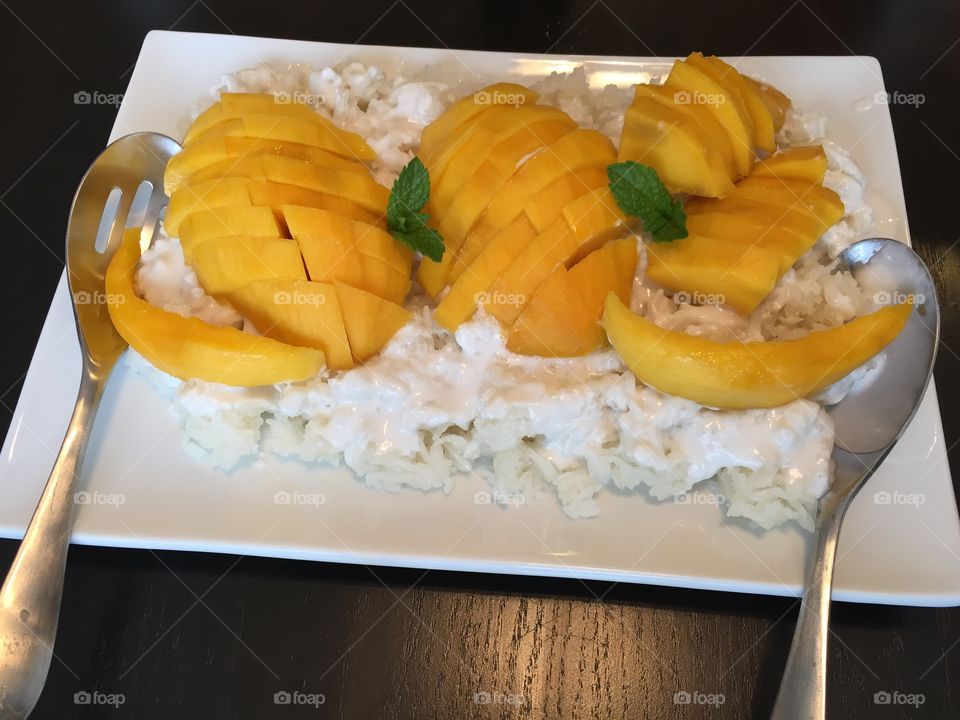 Thai Mango Sticky Rice