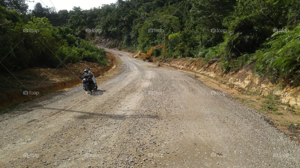 roadway to mandeh
