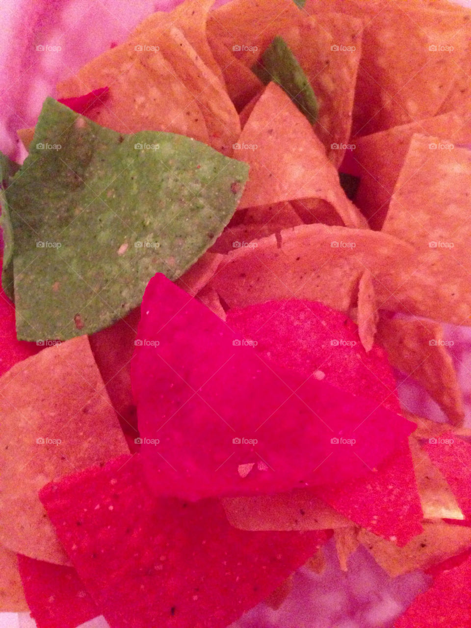 MULTICOLOR TORTILLA CHIPS