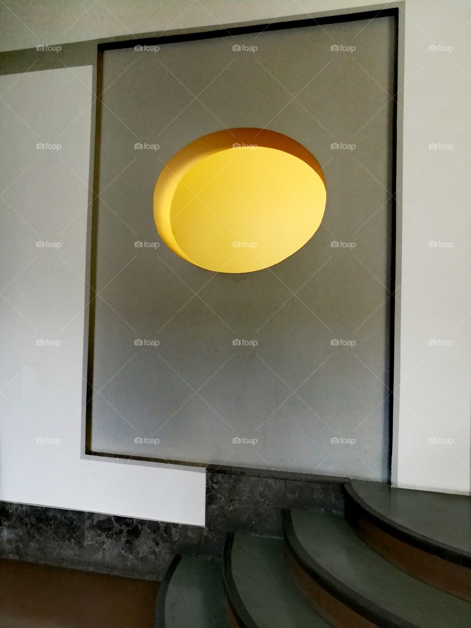 In the court yard Frankfurt/Main