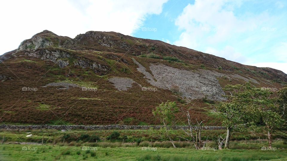 hills of snowdonia national park. unique, multitude of colours and shades, ideal for hiking, trecks photographic location