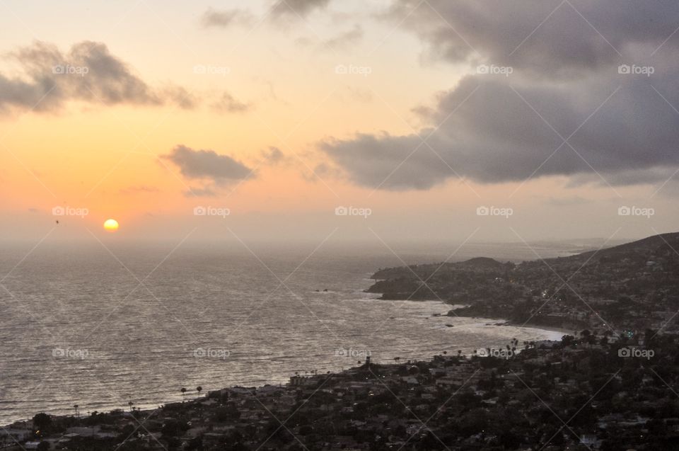 Laguna beach sunset