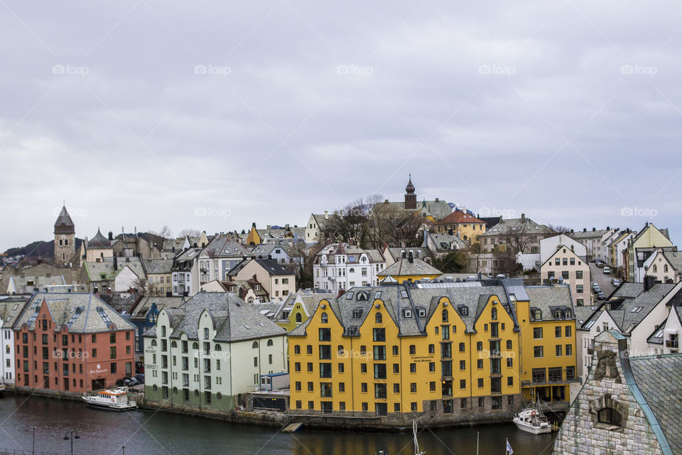 View of Alesund 