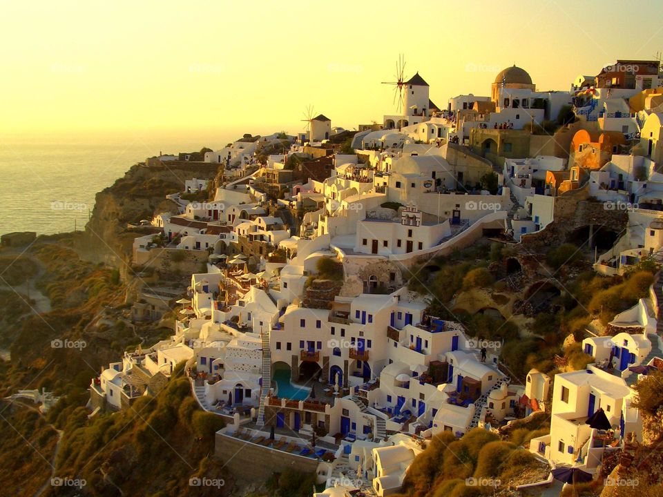 Santorini sunset 