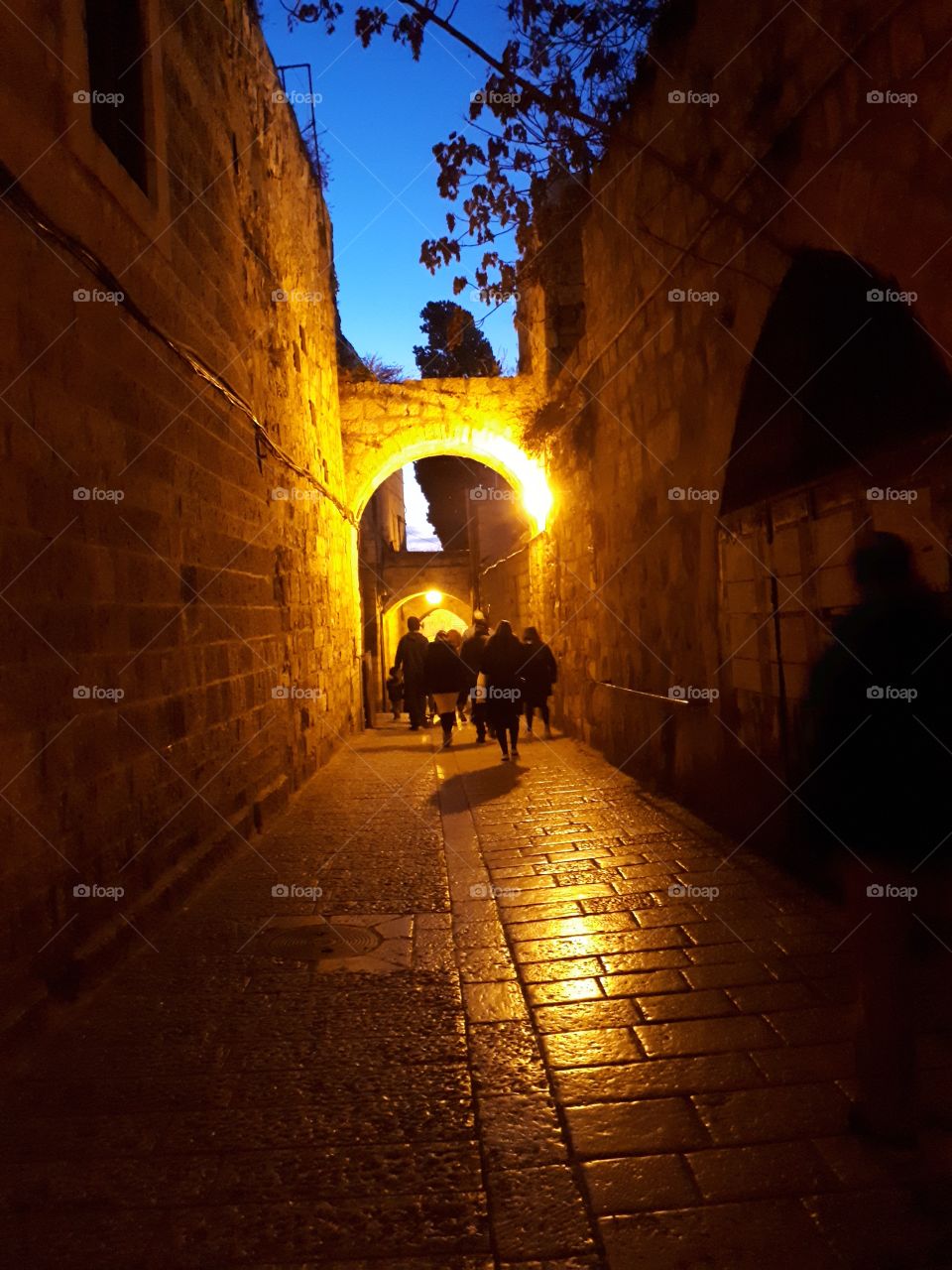 Magical moment.
A stroll in Jerusalem's Old City