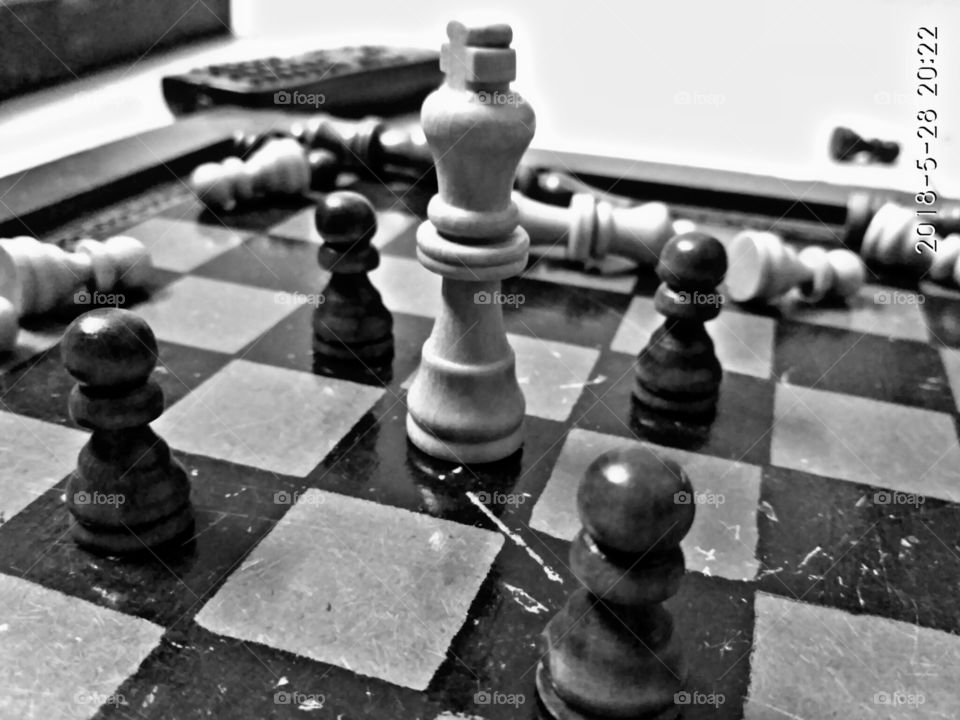 be a chess player not a chess piece