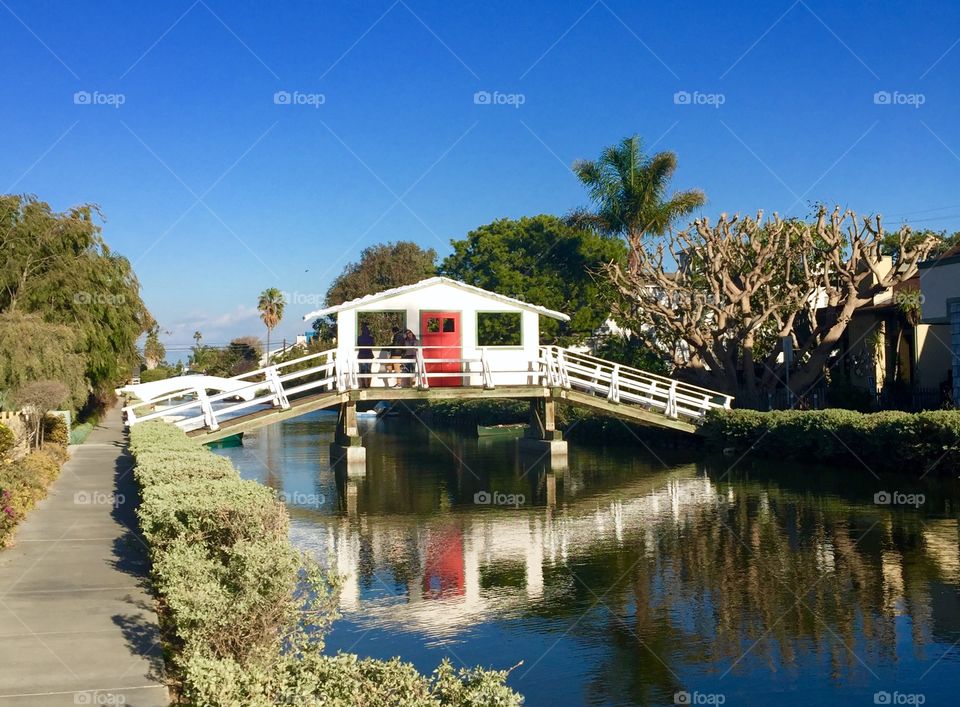View of a house bridge