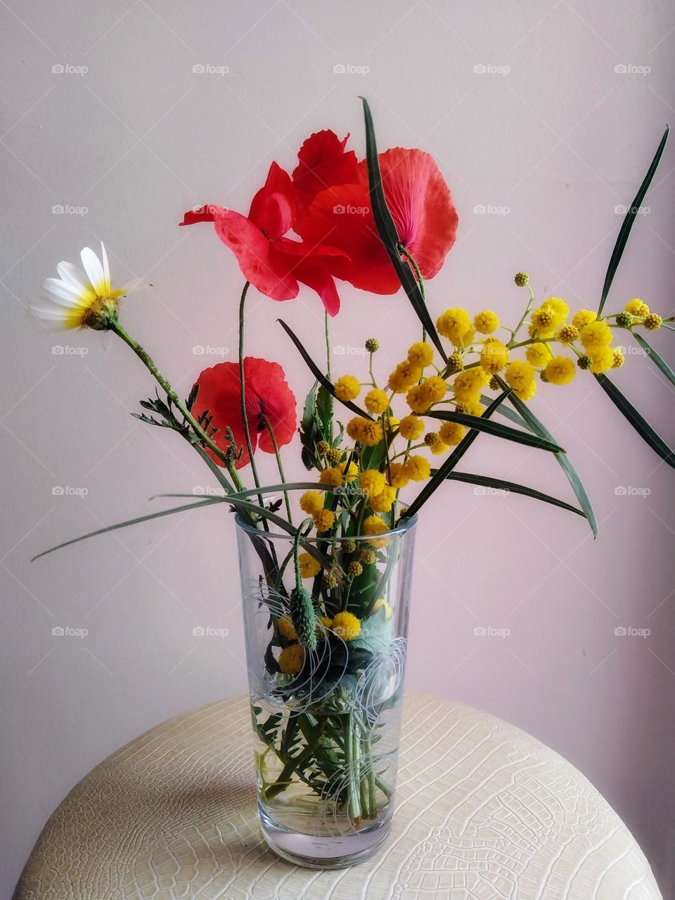 Beautiful flowers in a vase