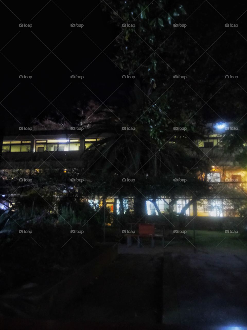 Faculty of psychology at night