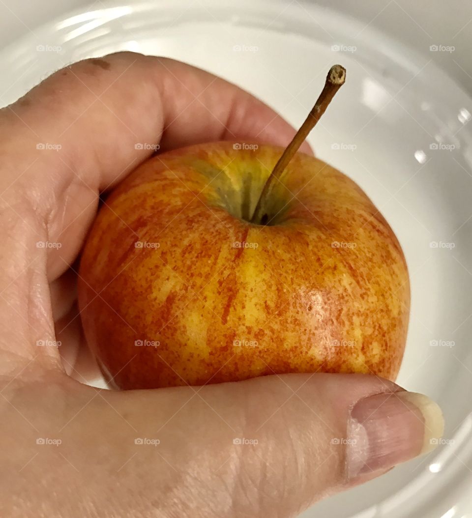 A small apple