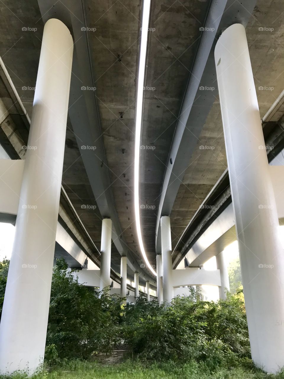 Under a bridge, Kiev