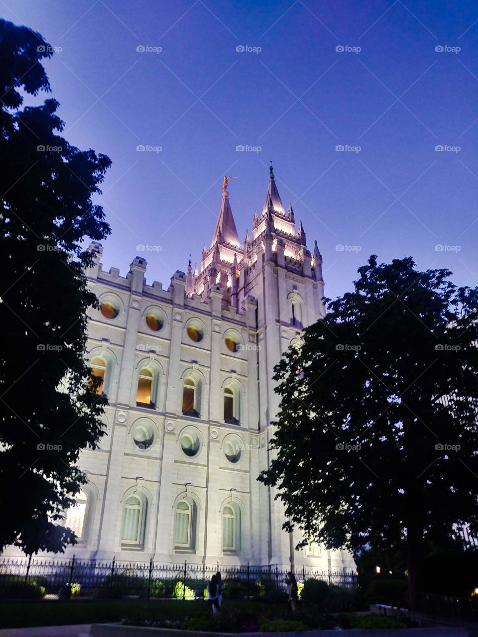 Temple Square in Salt Lake City