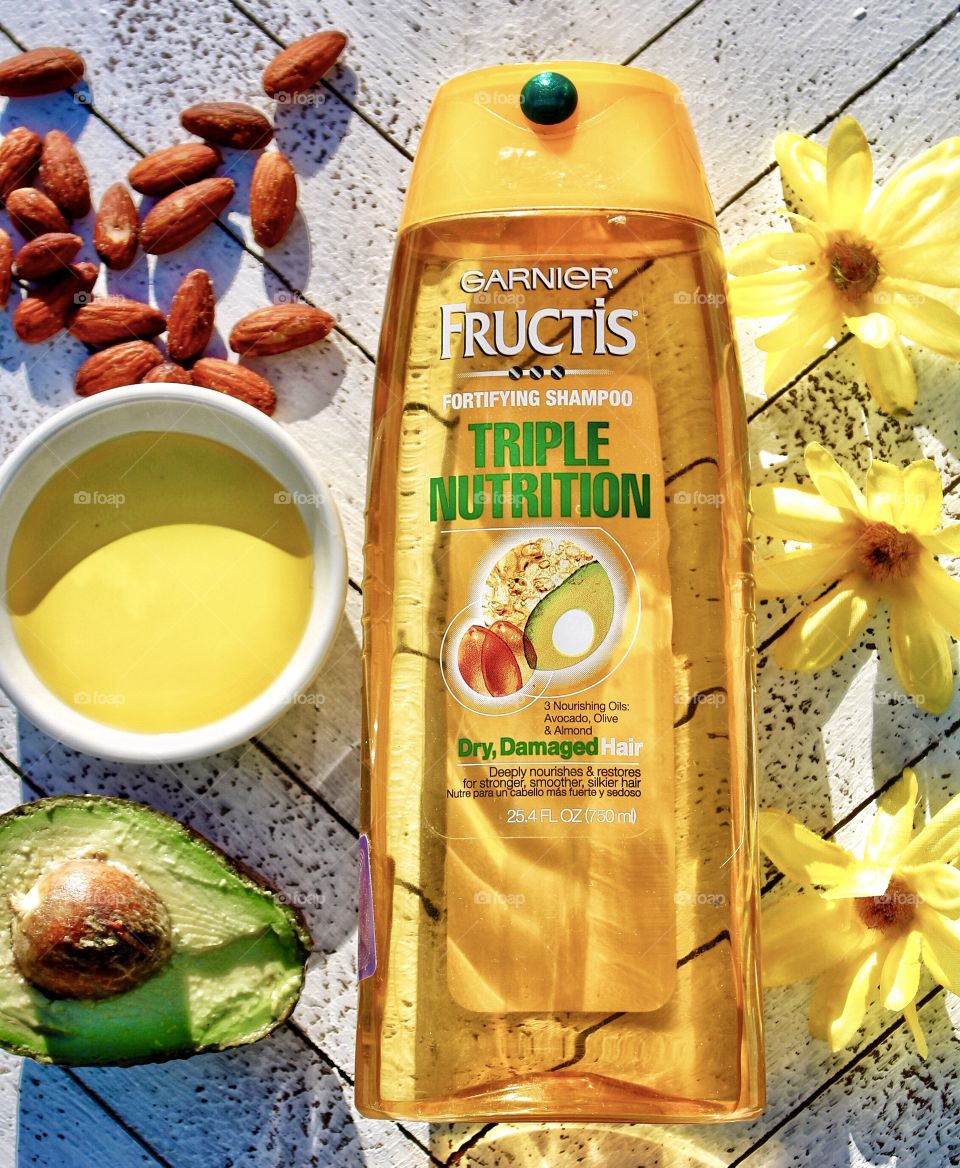 Garnier Fortfying Triple Nutrition Shampoo 