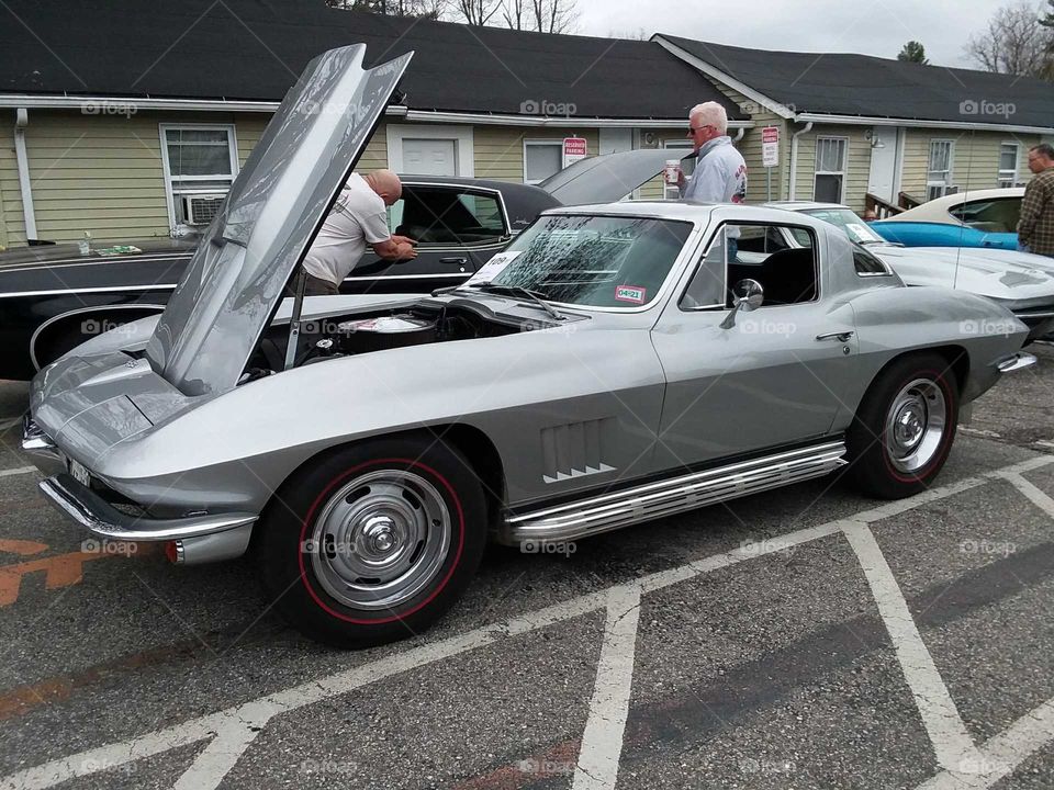 antique Corvette