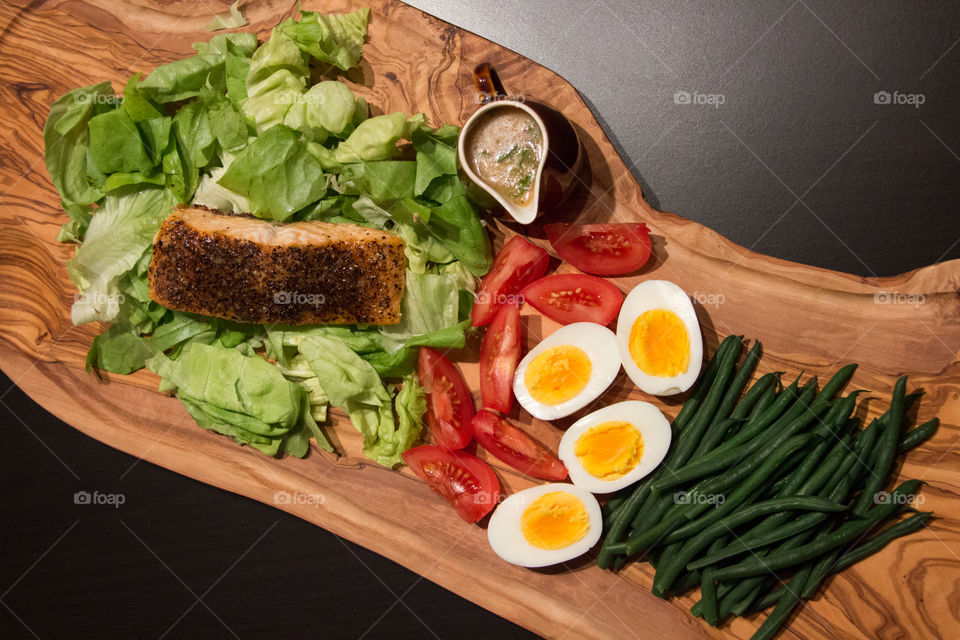 Salmon nicose salad 