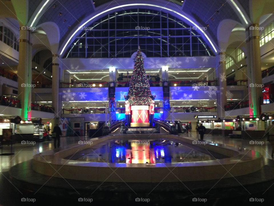 Christmas at Tower City, Cleveland, Ohio
