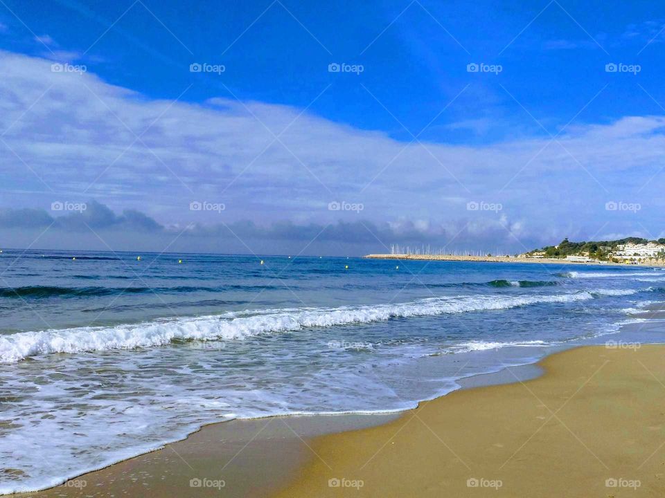 relaxing in Mediterranean