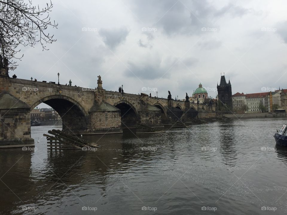 Prague's most famous bridge