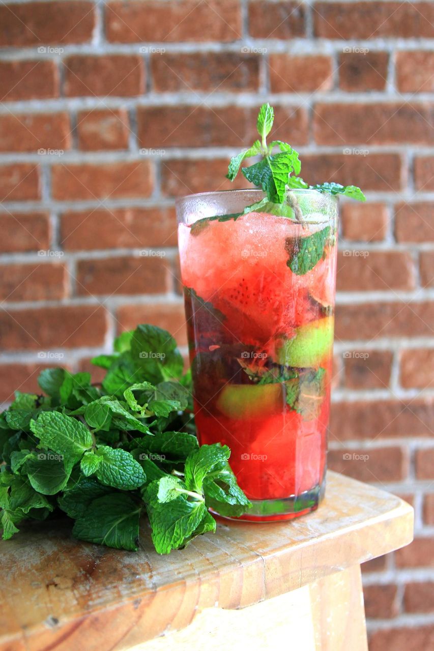 strawberry mojito