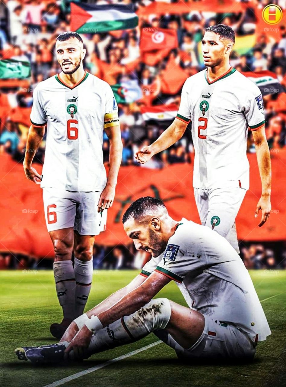 Thank you to the Moroccan national team for the World Cup 👏👏👏❤️🇲🇦, you were champions