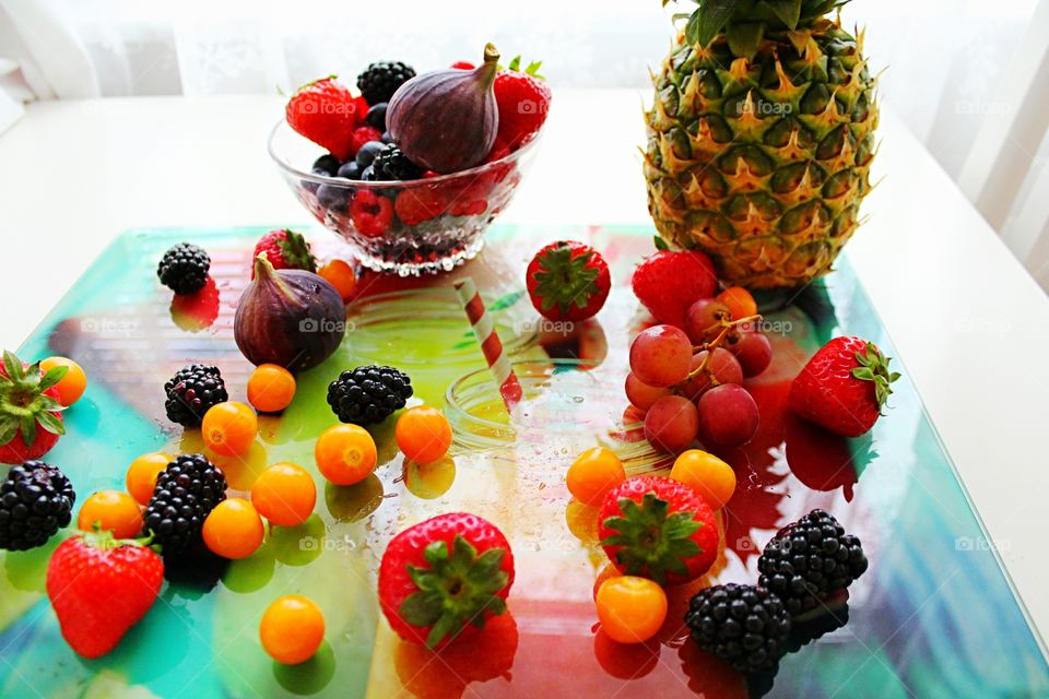 fruits and berries