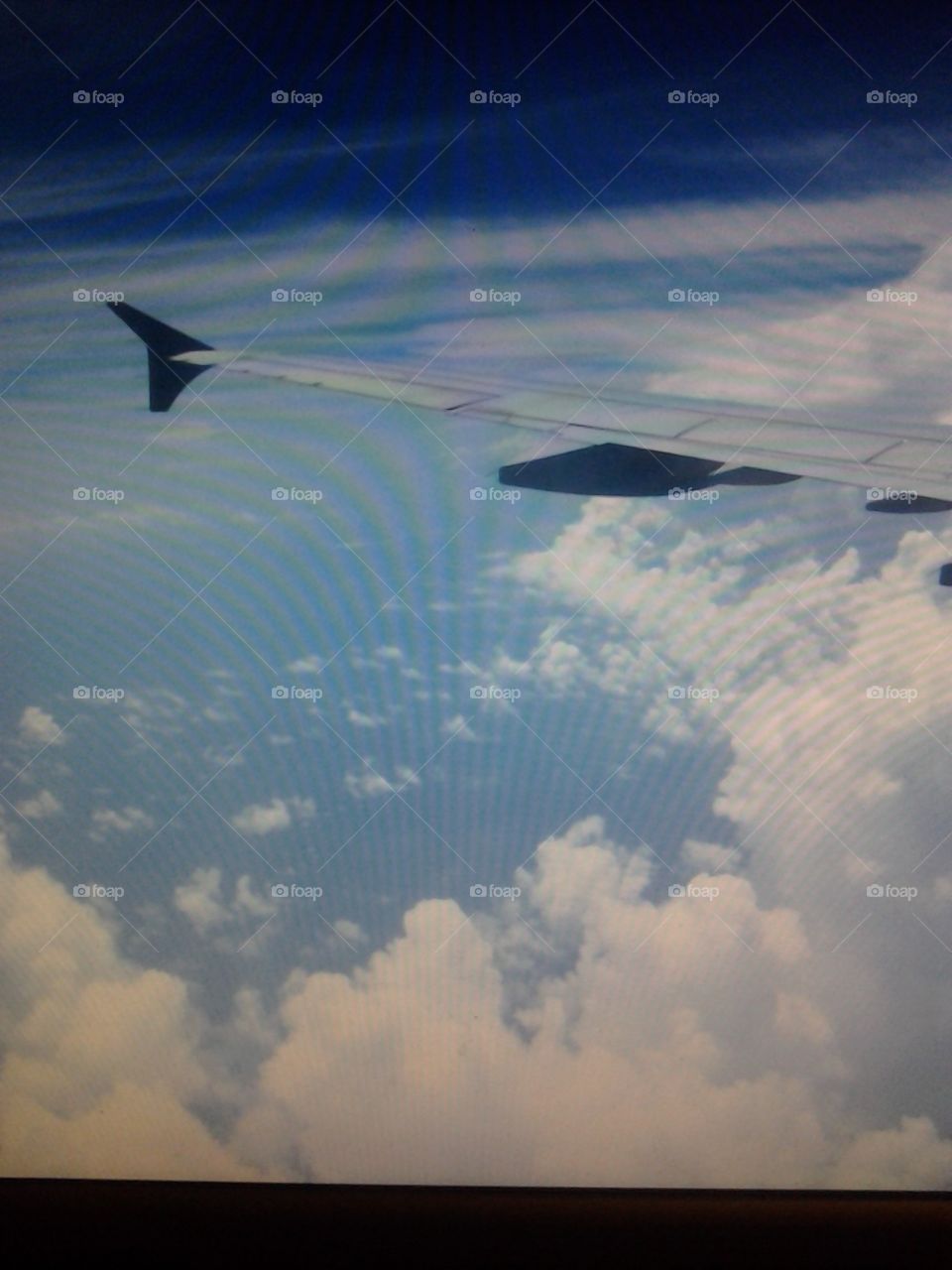 Wingspan. On my way to Maui I was enjoying my window view