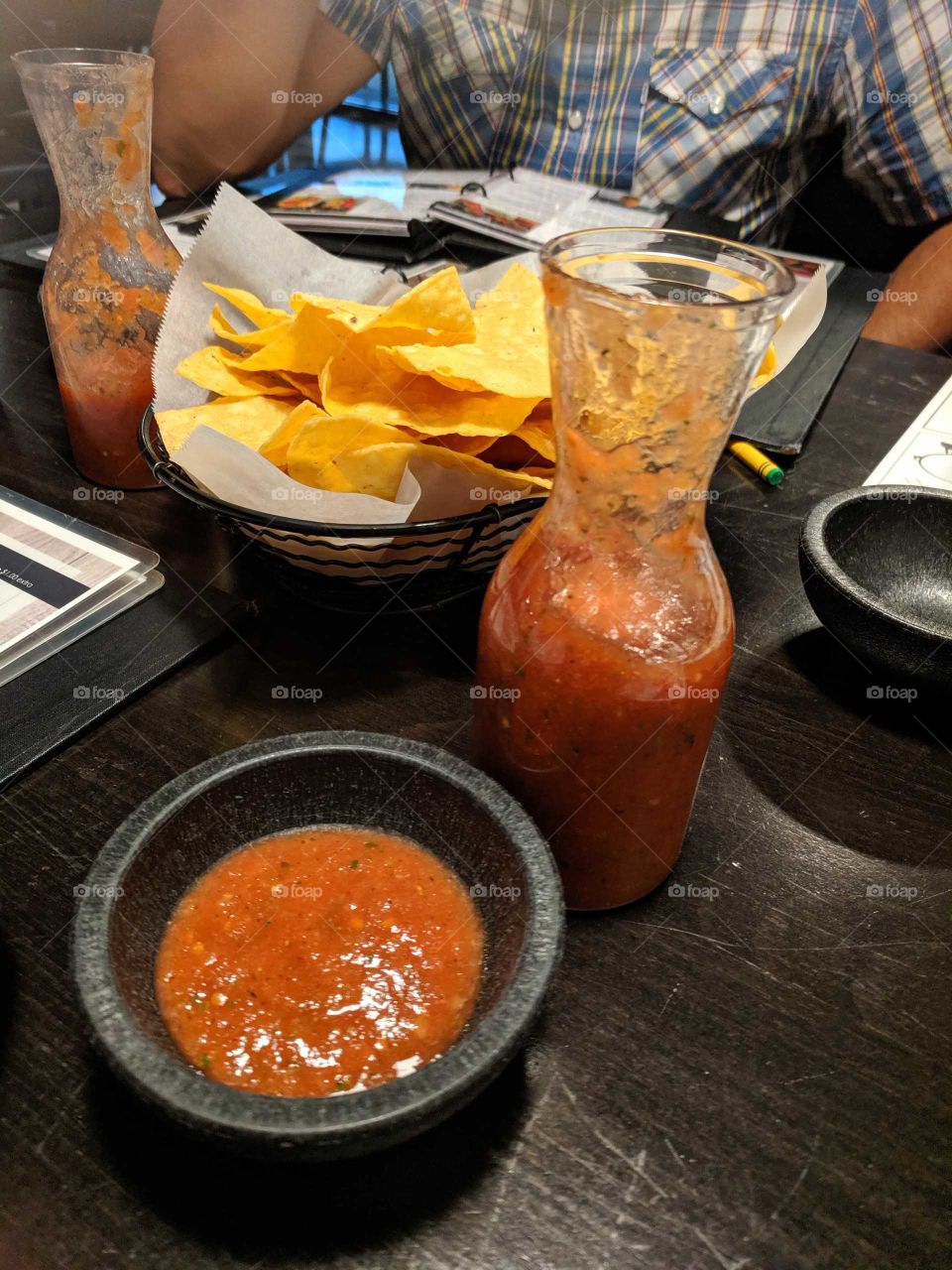 chips with salsa