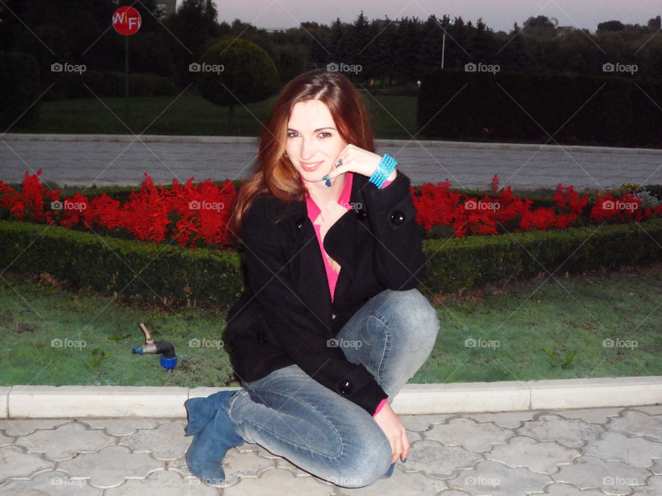 When she was really happy