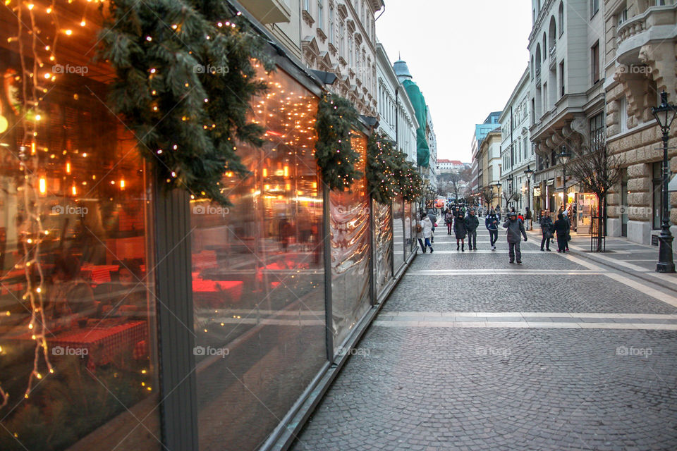 Street, City, Road, Urban, Light