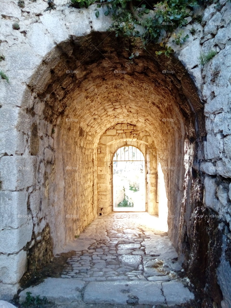 Inside the fortress of Klis.