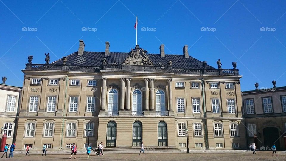 Amalienborg, Copenhagen, Denmark